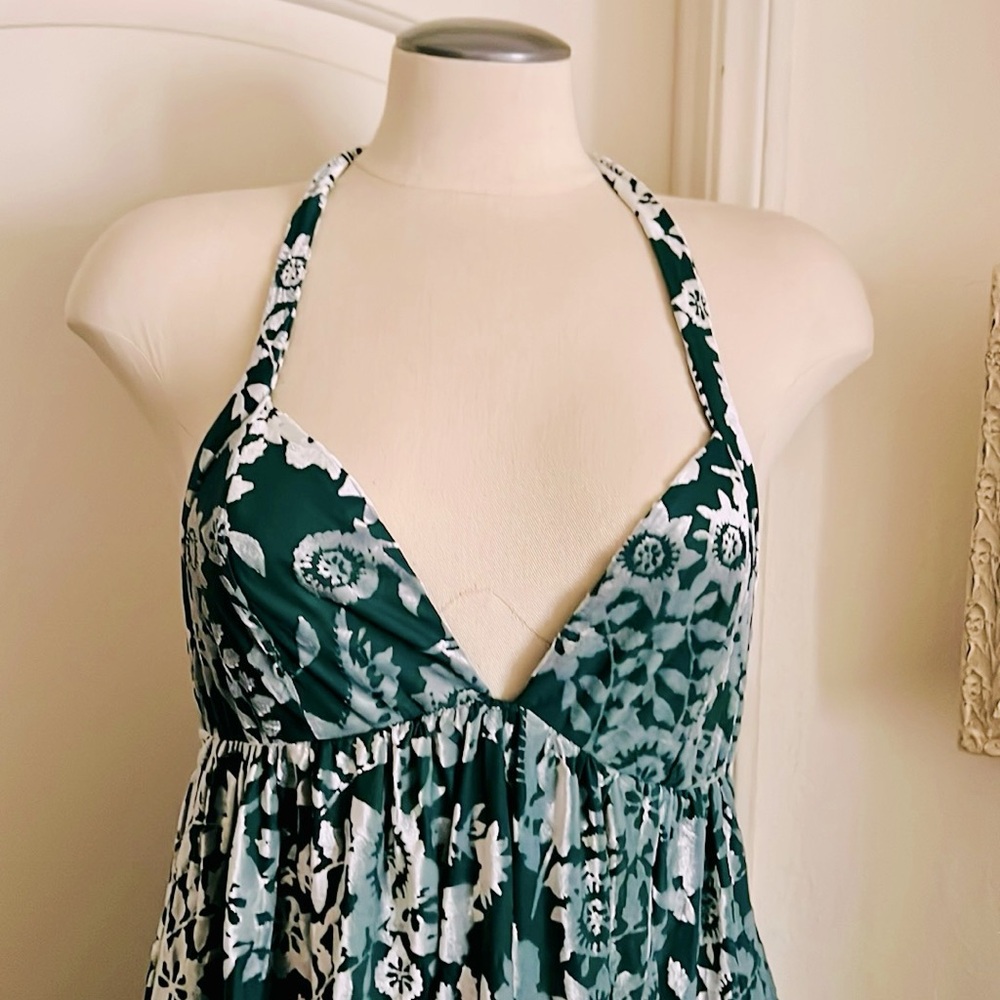 Free People / New~Sundress / Icy Green & White - Picture 9 of 12